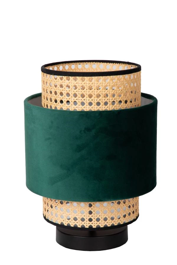 Lucide JAVOR - Lampe de table - Ø 23 cm - 1xE27 - Vert - éteint
